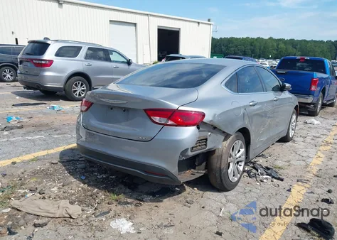 2017 Chrysler 200 Touring from USA, damaged, VIN 1C3CCCFB0HN501231